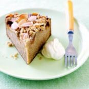 Plum and Almond Crumble Cake