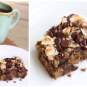 cake - coconut chocolate coffee cake