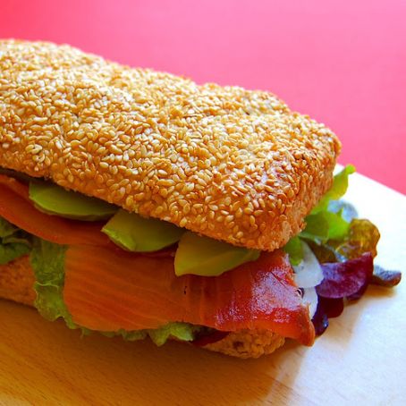 Smoked Salmon Sandwich