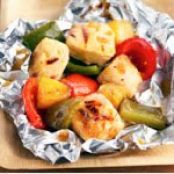 Pineapple Chicken Kabob Packettes 