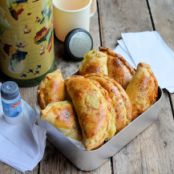 Cheese, Onion and Potato Pasties