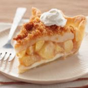 Apple-Pear Crumble Pie