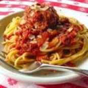 Chicken Puttanesca with Spaghetti (diabetic)