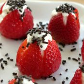Heavenly Stuffed Strawberries