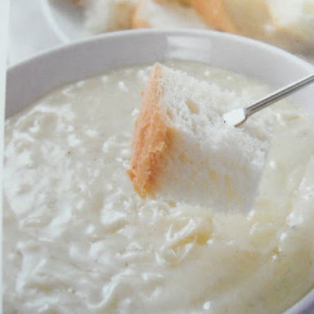 Onion and Swiss Fondue