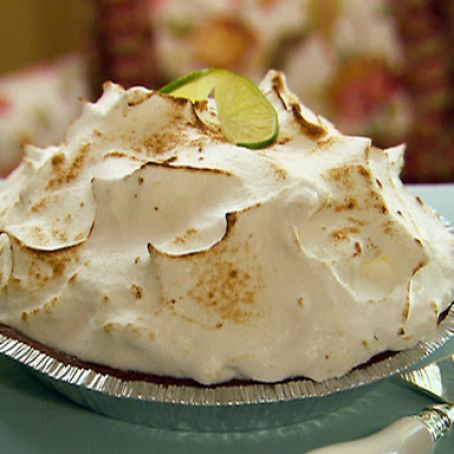 Key Lime Pie with Meringue Topping