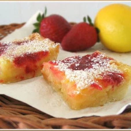 Strawberry Lemon Bars