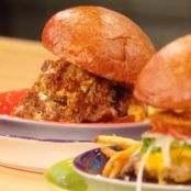 Cheese Fry Chili Burger