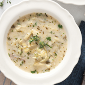Oyster Artichoke Soup