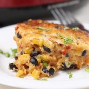Slow Cooker Mexican casserole