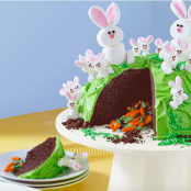 Candy-Filled Easter Cake