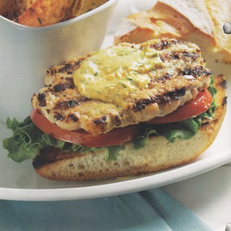Juicy Chicken Burgers