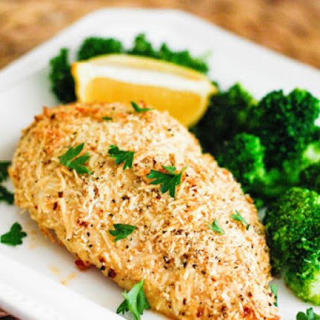 Baked Parmesan Garlic Chicken
