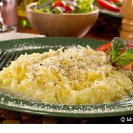 Spaghetti Squash Alfredo