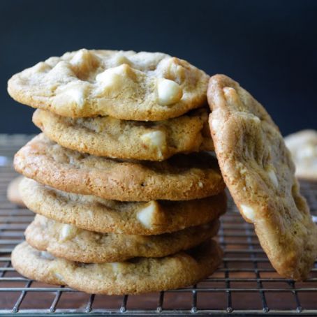 Flourless White Chocolate Macadamia Nut Cookies