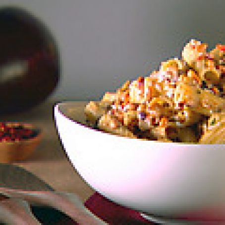 Rigatoni with Eggplant Puree