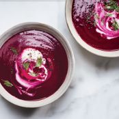 Beet Soup with Caraway