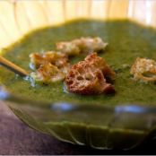 PUREE OF SWISS CHARD & ROMAINE SOUP