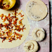 Kyrgyz Swirled Onion Flatbread