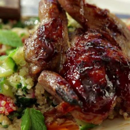 Pomegranate-Orange BBQ Sauce