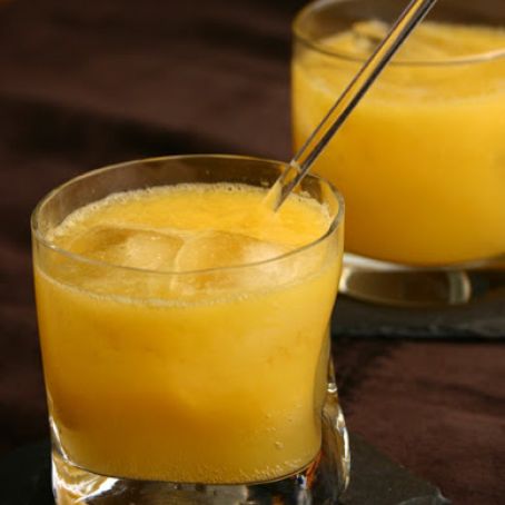 Mango-Peach Sparkler