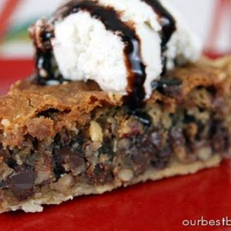 Chocolate Chip Cookie Pie