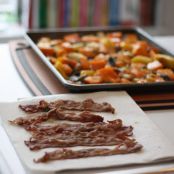 SQUASH - Maple-Roasted Winter Squash with Bacon and Sage