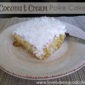 Coconut Cream Poke Cake