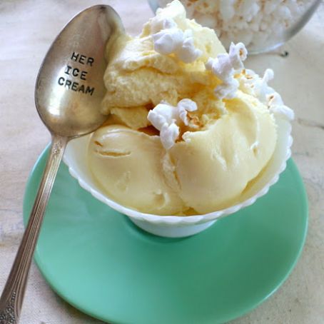 Buttered Popcorn Ice Cream