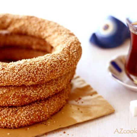 Turkish Sesame Rings (Simit)