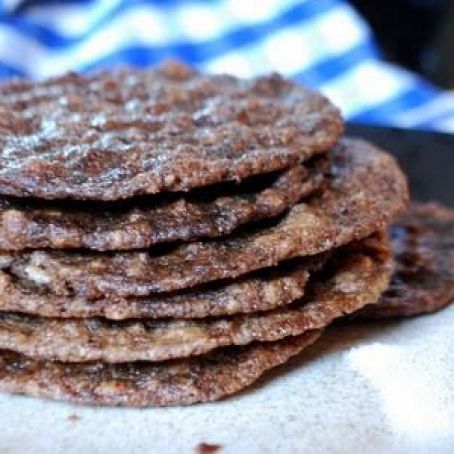 Nutella Oatmeal Thins