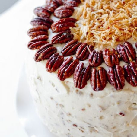 Fresh Orange Italian Cream Cake