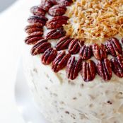 Fresh Orange Italian Cream Cake