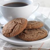 Gluten-Free Soft Molasses Cookies made with baking mix