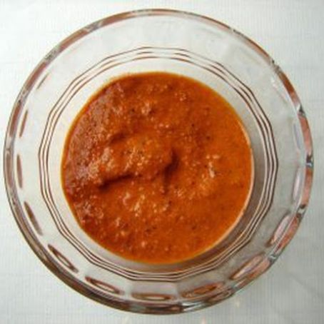 Pecan and Red Pepper Sauce