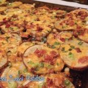 SLICED BAKED POTATOES