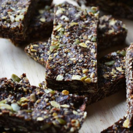 Raw Superfood and Seed Energy Bars