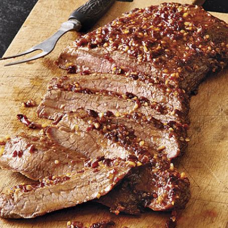 Honey-Chipotle Glazed Flank Steak