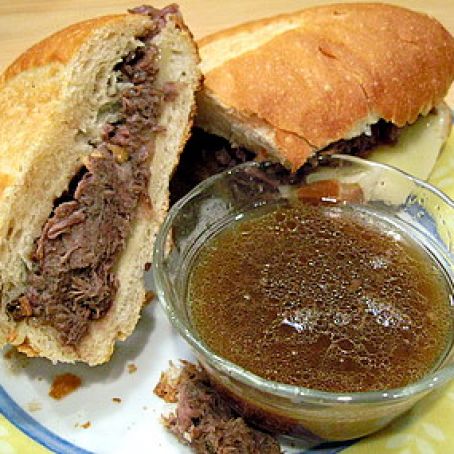 Slow Cooker French Dip Sandwich « Baking Bites
