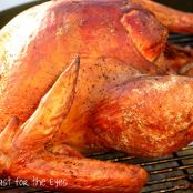 Simple Grilled Turkey with Crispy Skin