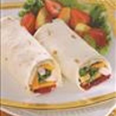 Turkey-Cranberry Wraps