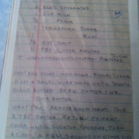 Sweet Hungarian Pancakes - Dads