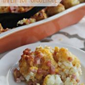 Ham & Cheese Tator Tot Casserole