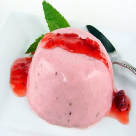 Strawberry Panna Cotta