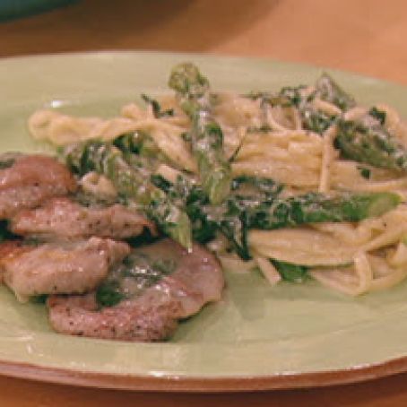 Pork Saltimbocca with White Wine Sauce (RR)
