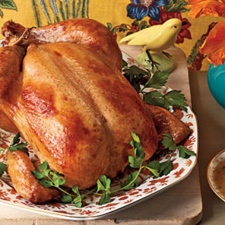 Brown Sugar-Glazed Chicken with Bourbon Gravy