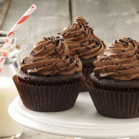 Buttermilk Chocolate Cupcakes