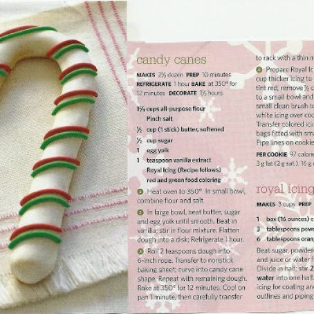 CANDY CANE COOKIES