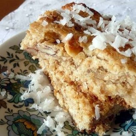 Gluten-Free Oatmeal Cookie Bars