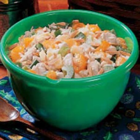 Chicken Salad, with rice